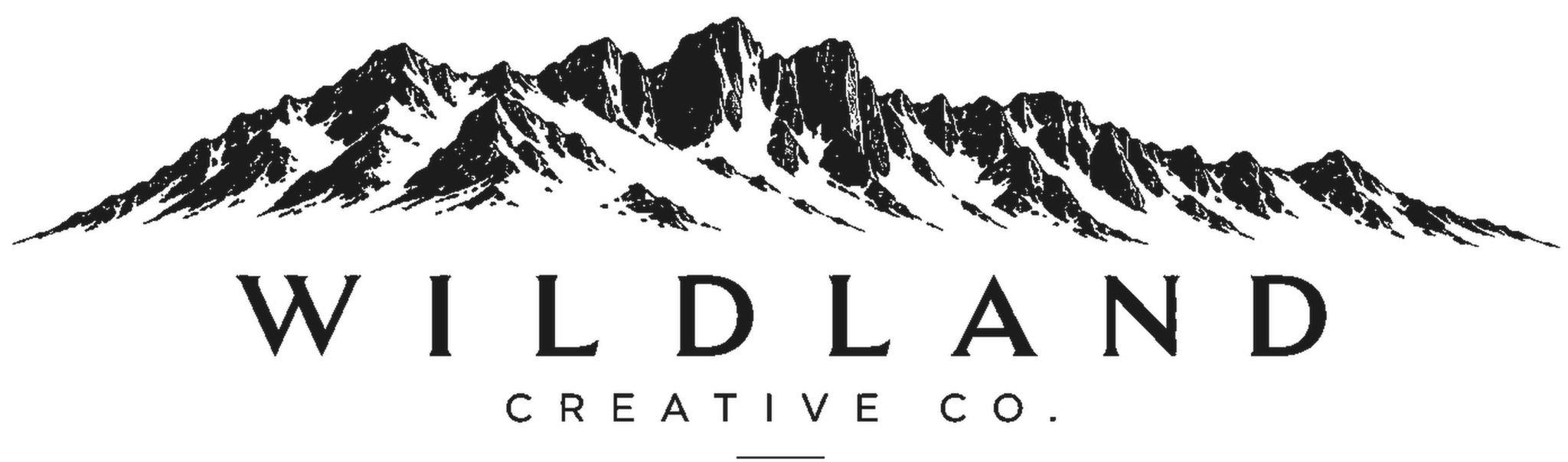 Wildland Creative Co. mountain logo