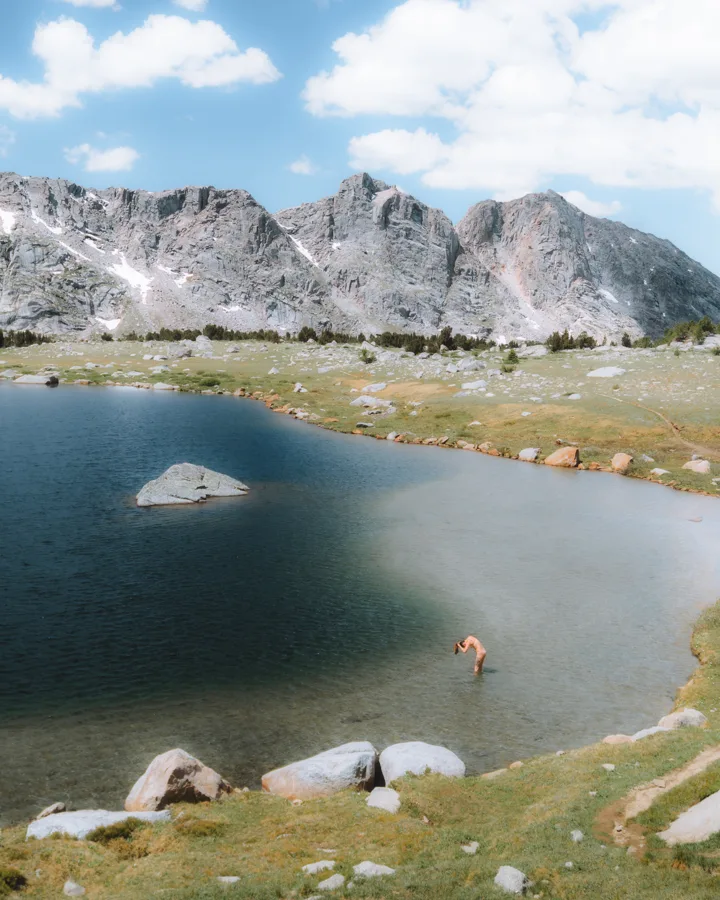 Lake swim
